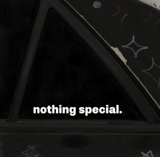 Naklejka- Nothing special