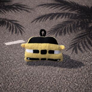 Breloczek Seat Leon 1- Yellow