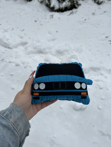 Mała poduszka BMW e30- Blue