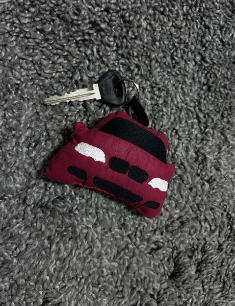 Breloczek BMW e46- Maroon