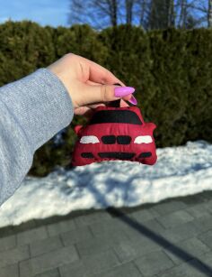 Breloczek BMW e46- Maroon