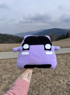 Duża poduszka Mazda MX5 NA- Purple