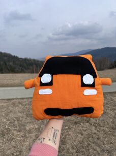 Duża poduszka Mazda MX5 NA- Orange