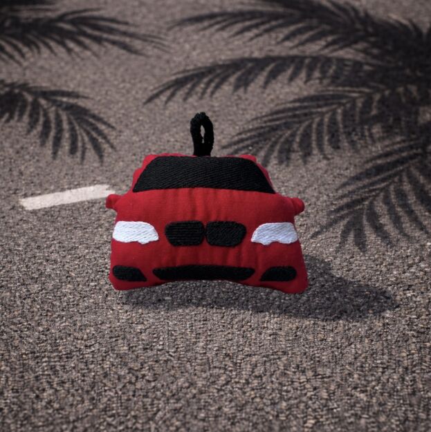 Breloczek BMW e46- Red