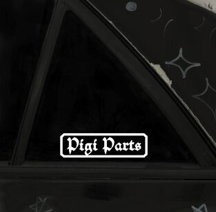 Nakleja- Pigi Parts Blackletter