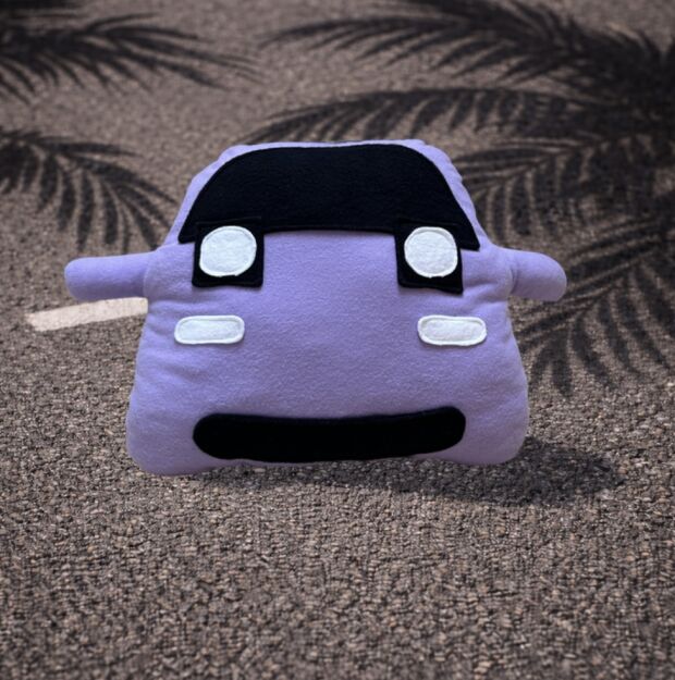 Duża poduszka Mazda MX5 NA- Light purple