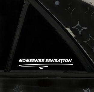 Naklejka- Nonsense sensation