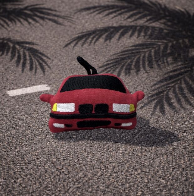 Breloczek BMW e36- Rusty red