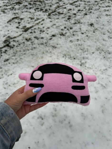 Mała poduszka Mazda Mx5 NA- Pastel pink