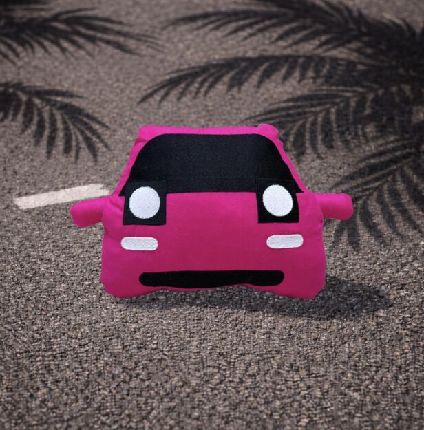 Mała poduszka Mazda Mx5 NA- Magenta