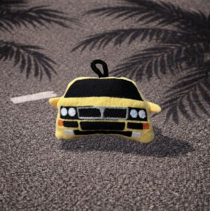 Breloczek Lancia Delta- Yellow