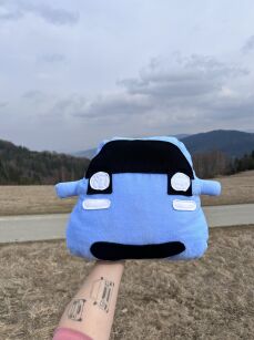 Duża poduszka Mazda MX5 NA- Baby blue