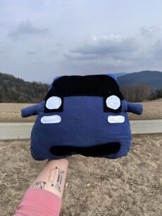 Duża poduszka Mazda MX5 NA- Blue